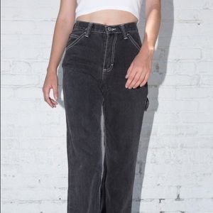 Brandy Melville black crispina jeans BRAND NEW